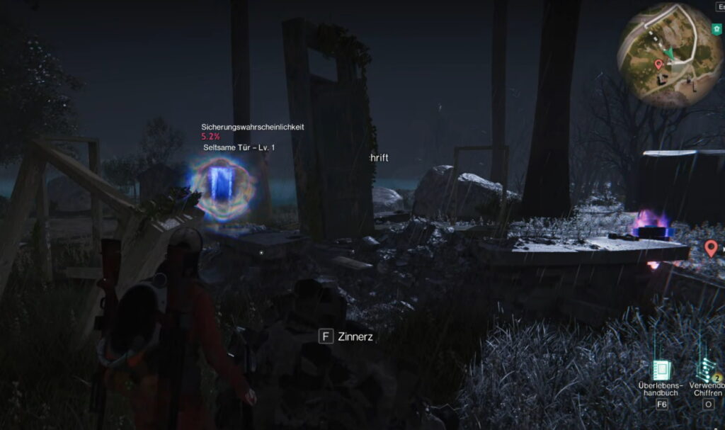 Once Human Seltsame Tür Mutation und Rätsel gamer9.de